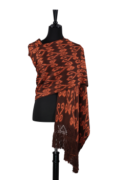 Schal "Orange Locken" Artikelbild 1